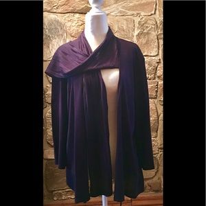 Misook Navy Blue Cardigan.